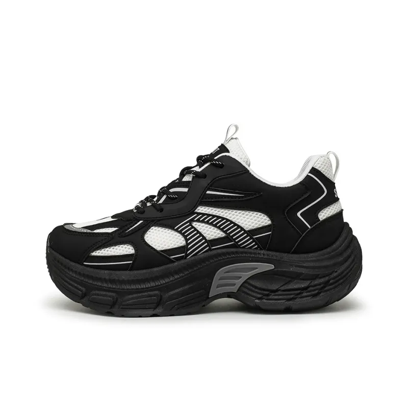 Bull Charm Slip Resistant Low Top Chunky Sneakers Men's-12