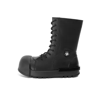 FVVO Ankle Boots Unisex Black