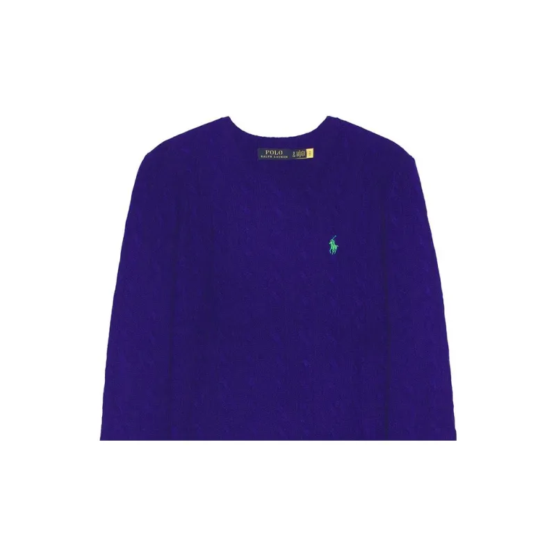 Polo Ralph Lauren Pony Embroidered Cable Knit Jumper-4