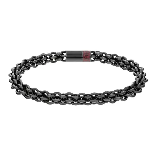 Tommy Hilfiger Stainless Steel Bracelets Men's Black