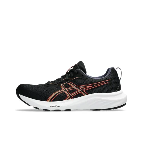 Asics GEL PULSE 16 Low Top Running Shoes Women's Black Red