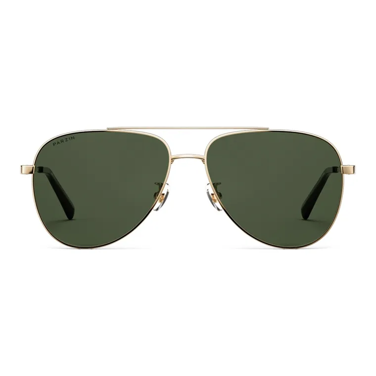 PARZIN Alloy Plate Frame Aviator Sunglasses Men's-13