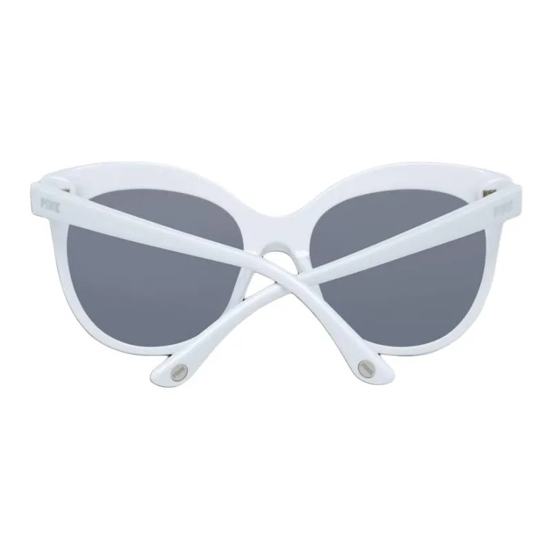 Victoria's Secret Plastic Irregular Shape Sunglasses Women's White-2