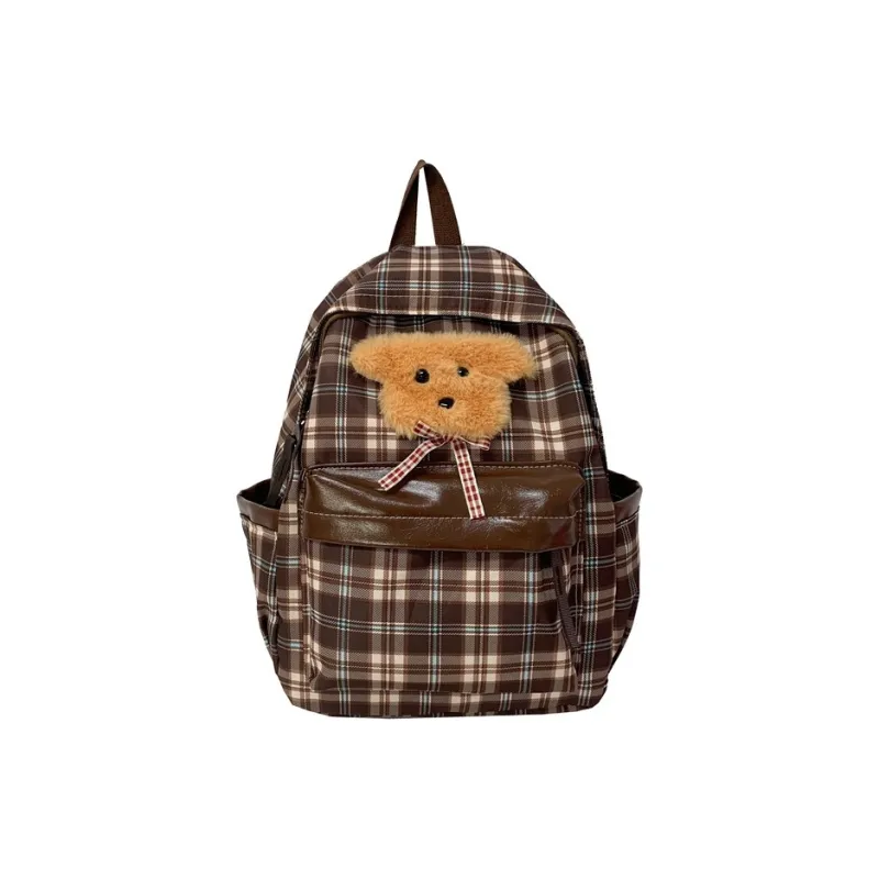 GEERDUN Fabric Backpack Women's Multicolor-4