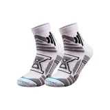 White Gray Golf Socks
