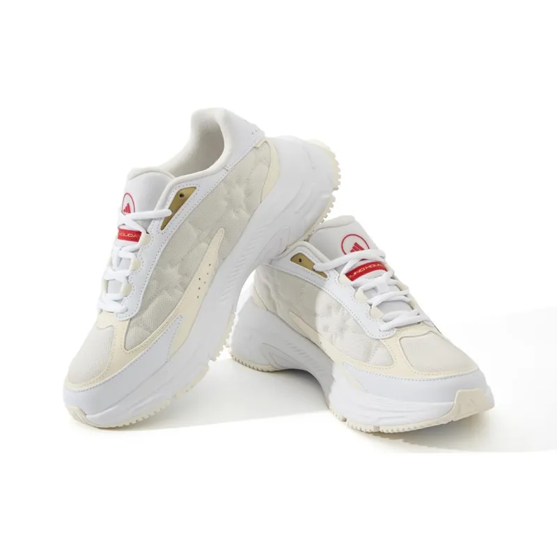 Adidas FC Classic H+ Cushioning Wear Resistant Low Top Casual Shoes Unisex Ecru-3