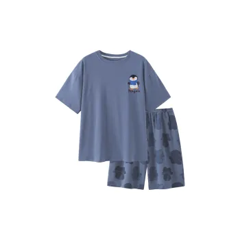 GOSO Pajama Set Men's Royal Blue