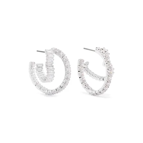 Swarovski Matrix Hoop Earrings