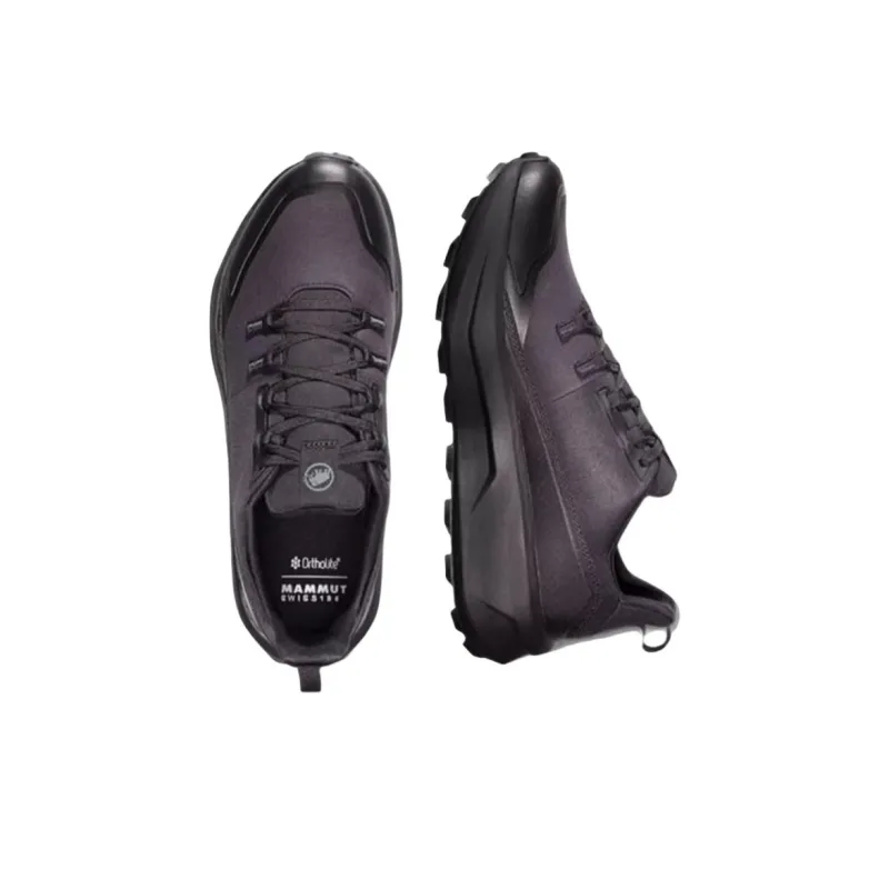 MAMMUT Aenergy Abrasion Resistant Slip Resistant Low Top Hiking Shoes Men's Black-3
