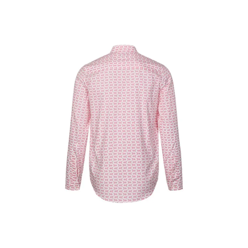 Paul & Shark Yachting Shirt Men's Pink-1