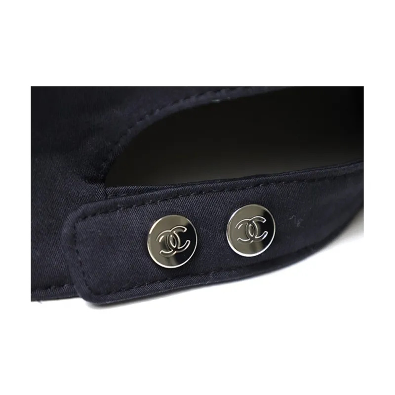 CHANEL - Baseball Caps Unisex Black-5