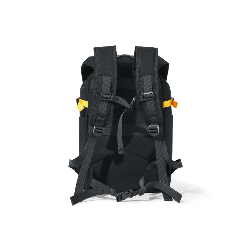 BOSTANTEN Fabric Backpack Unisex Black/Gray-4