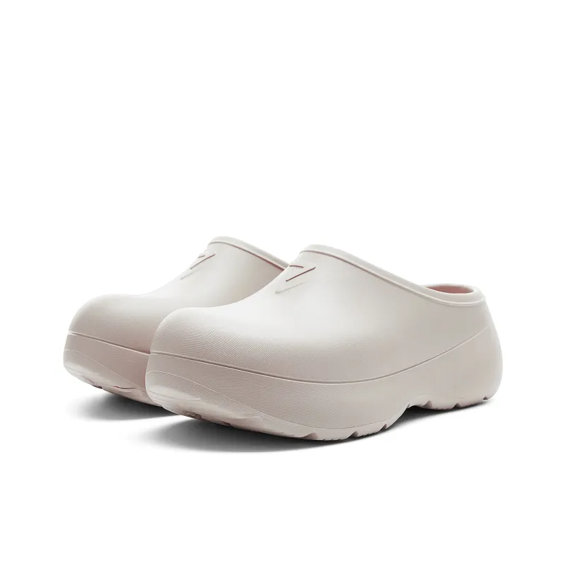 PEAK Taichi Chef Shoes Wrap toe Slippers Men's Beige Gray-2