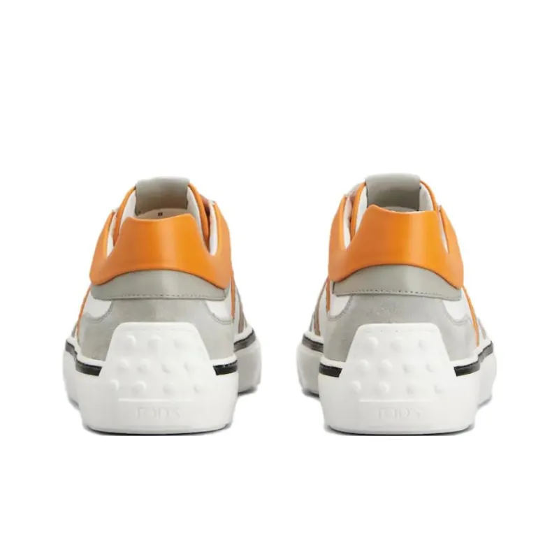 Automobili Lamborghini x TOD'S Low-Top Skateboard Shoes Men's White-3