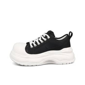WENPU Height Increasing Lightweight Breathable Low Top Casual Shoes Women's