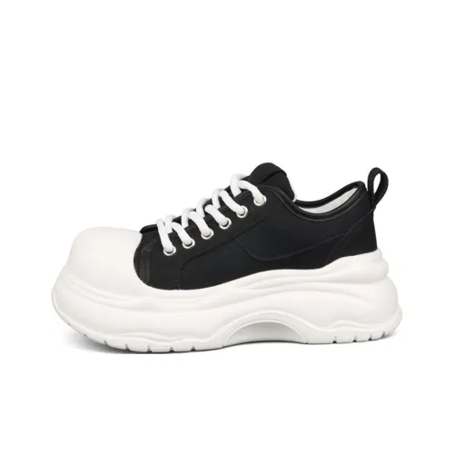 WENPU Height Increasing Lightweight Breathable Low Top Casual Shoes Women's