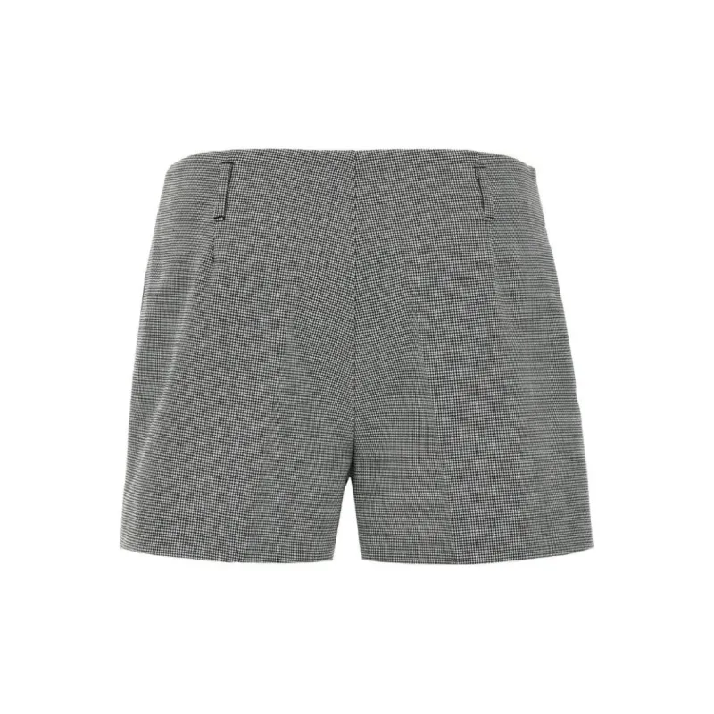 PINKO Nevi Checked Shorts-1