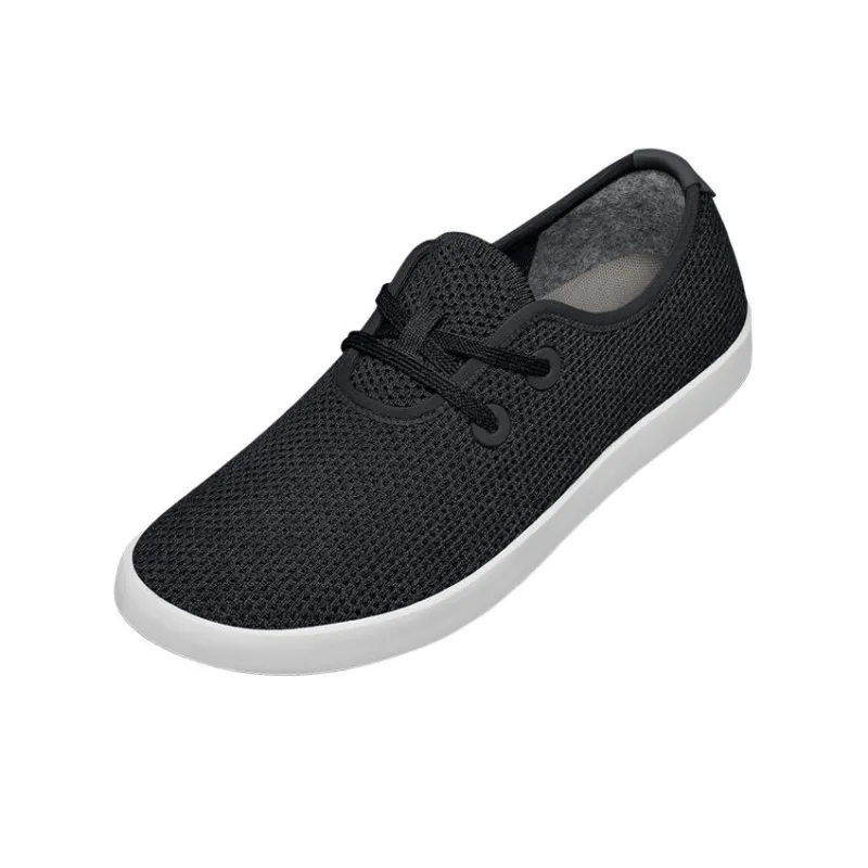 Allbirds Low Top Skateboard Shoes Women's Black-1