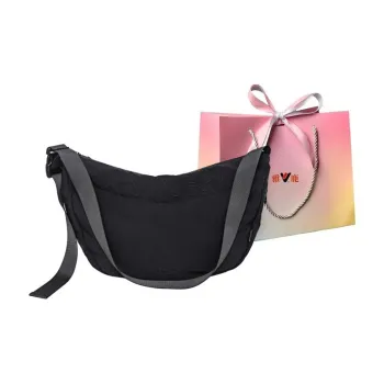 Yalu Nylon Dumpling Bag Shoulder Bag Crossbody Bag Women's Black/Gray/Blue
