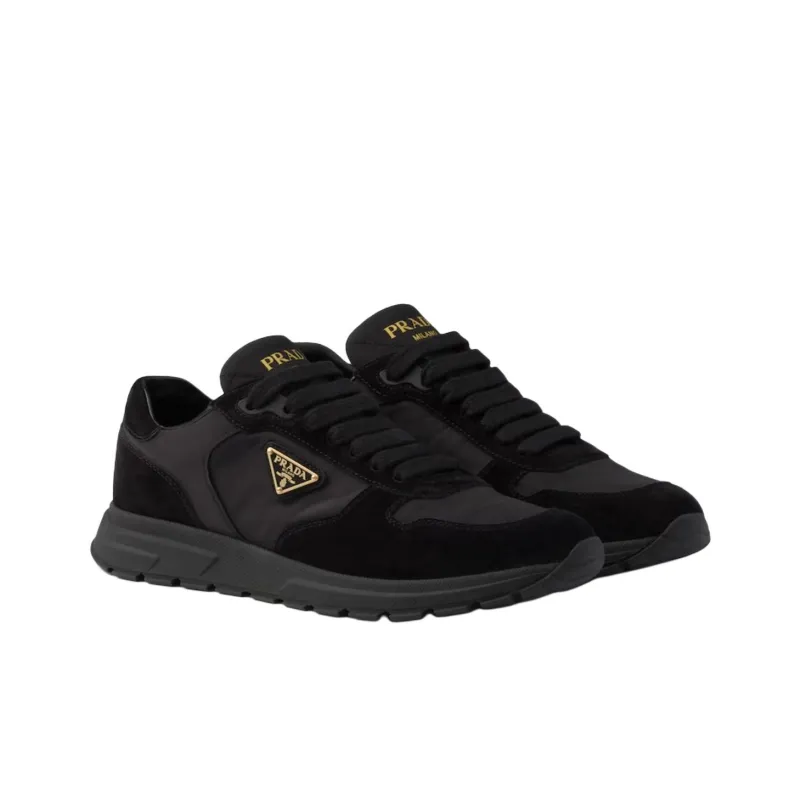PRADA Re Nylon Prax 2.0 Low Top Casual Shoes Women's Black-2
