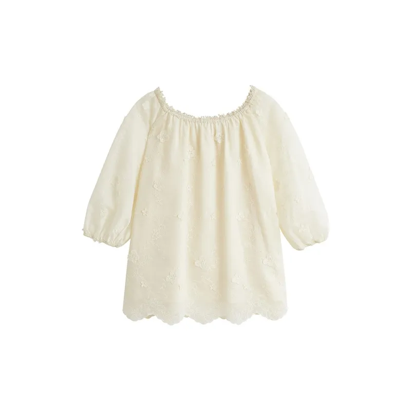 Inman Shirt Women's Cream Yellow-1