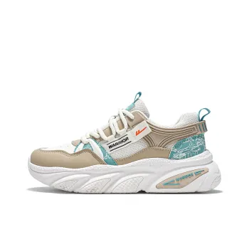 WARRIOR Chunky Sneakers Men Low Top Green