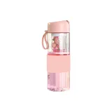 Magnetic Tea Infuser Glass Cup-Cherry Blossom Pink
