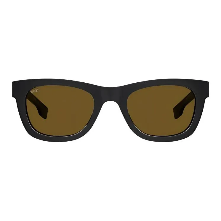 Boss Logo embossed Square frame Sunglasses-1