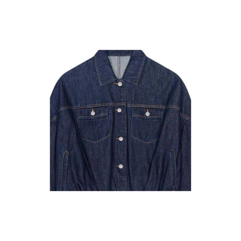 DRIES VAN NOTEN Vesto Denim Jacket Indigo-4