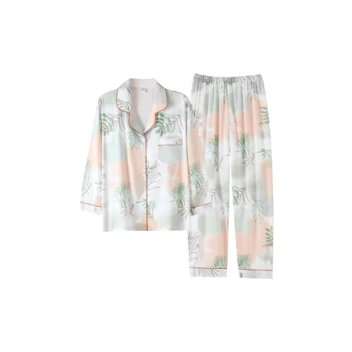 MIIOW Trend Party Series Pajama Set Women's Teal