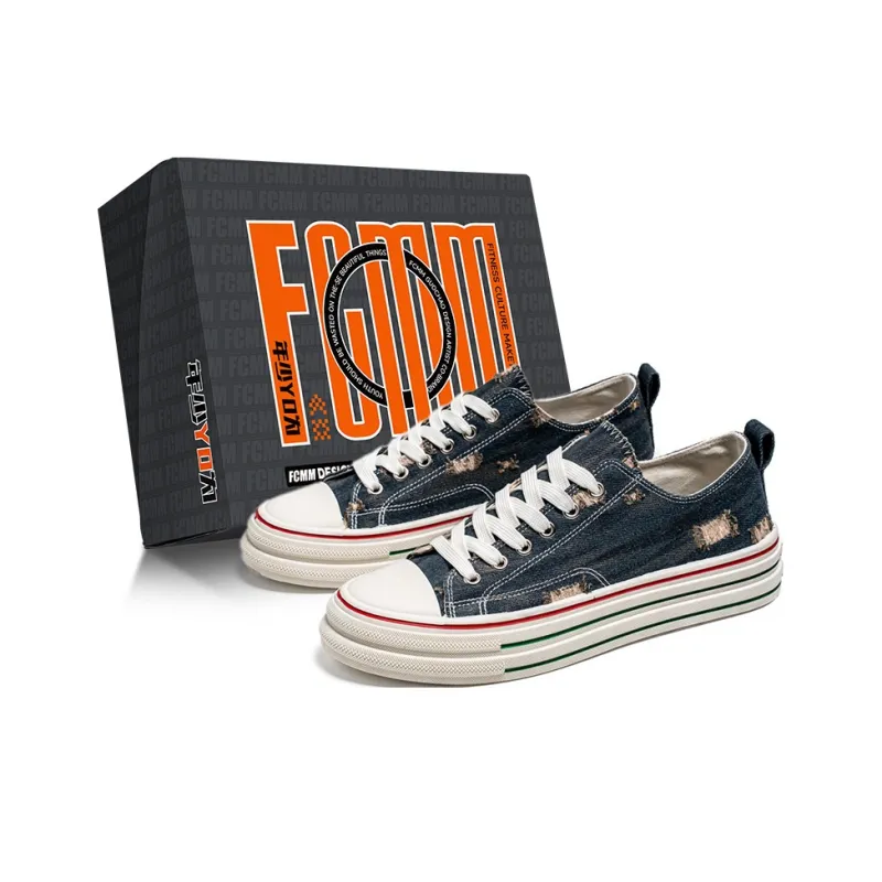 FCMM Low Top Canvas Shoes Men's-0