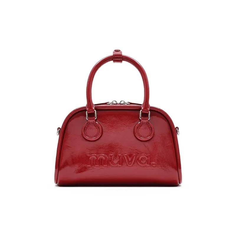 MUVA Cow Leather Handbag Women's Multicolor-4