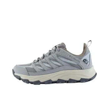 Columbia Cushioned Water-Resistant Support Low-Top Trekking Shoes Women's Gray Loose Fit