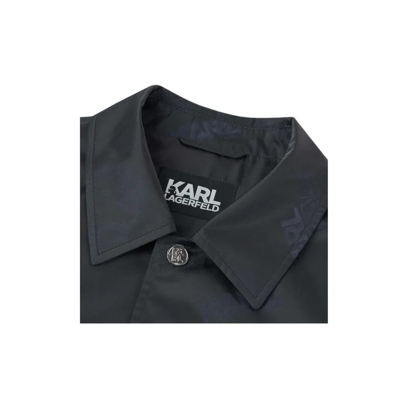 KARL LAGERFELD SS25 Jackets & Coats Men's Black-2
