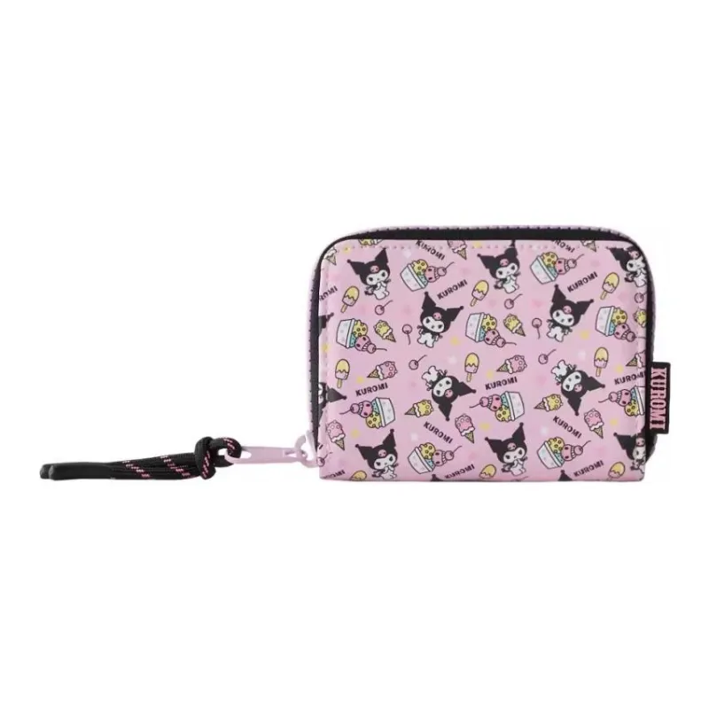 ZARA Sanrio/Sanrio Collaboration Polyurethane Wallet Kids' Pink-0