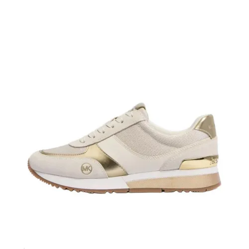 MICHAEL KORS MK Andi Low Top Casual Shoes Women's Gold Umber