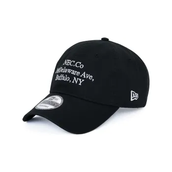 New Era Cotton Baseball Caps Unisex Black