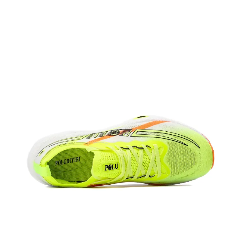 POLUDIYIPI GT8.0 SPEED Impact Resistant Lightweight Breathable Sprint Long Distance Running Shoes Unisex Green Grape-3