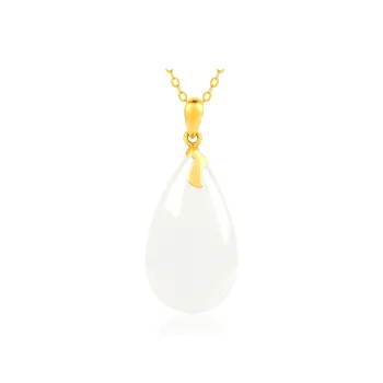 XIAOLIUJADE Hetian Jade Pendants White Jade Women's