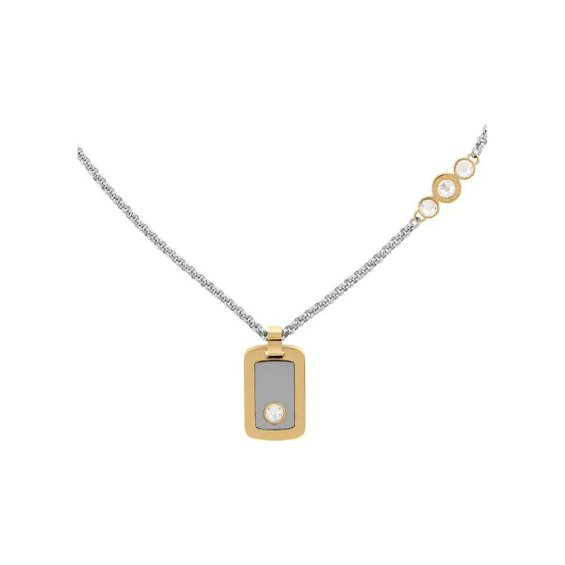 Tommy Hilfiger Stainless Steel Necklaces Unisex Silver-0
