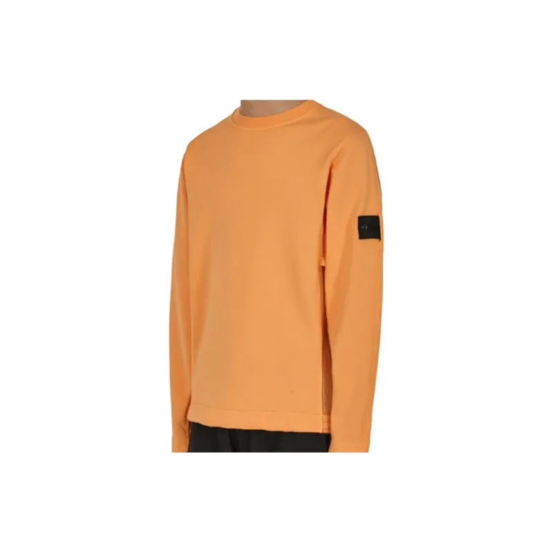 STONE ISLAND SS22 Sweatshirt Men's Orange-3