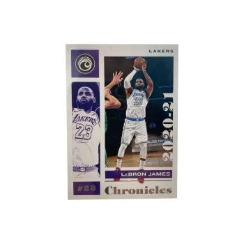 PANINI 2020 21 Lakers LeBron James Old Beijing Little Emperor Chronicle Sticker Rare Classic Sports Cards 1 Pc