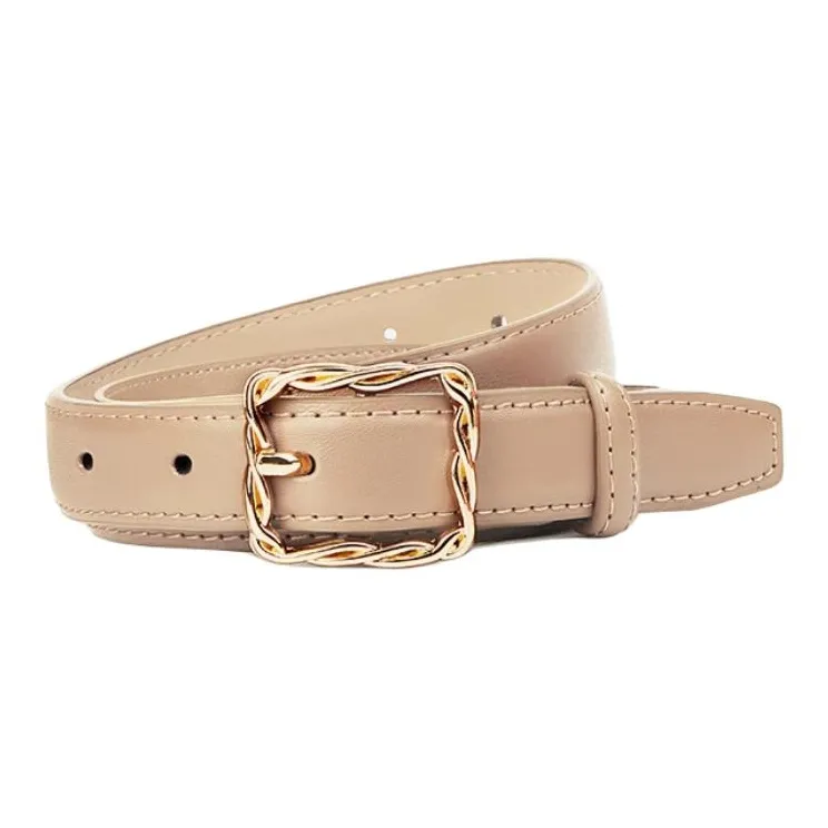 TUCANO Split Cow Leather Leather Belts Women's 2.8cm-4