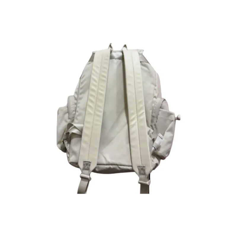 THE NORTH FACE Nylon Backpack Unisex Cream White-2