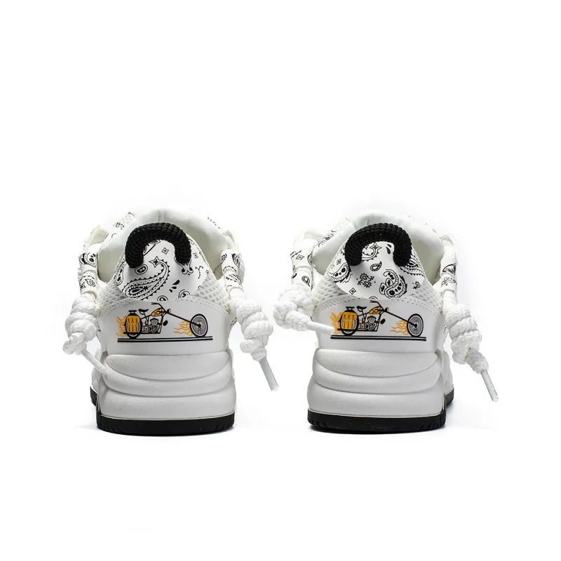OFFER-AITR Anti-Slip And Wear-Resistant Breathable Low-Top Skateboard Shoes Men's-3