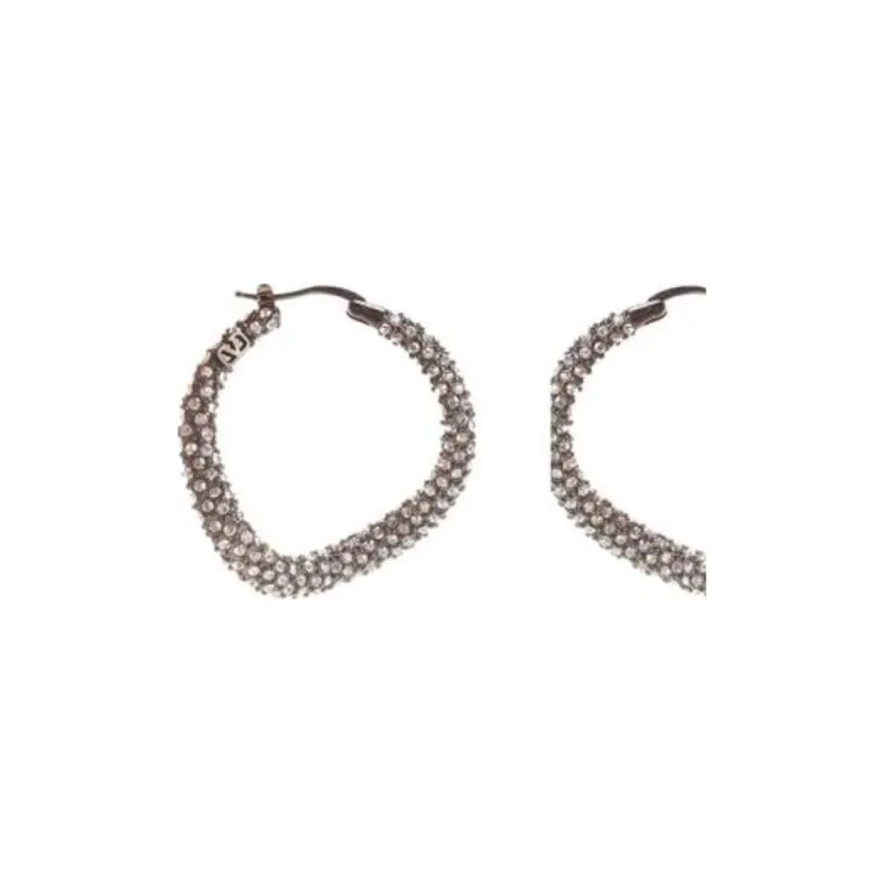 Valentino Logo Plaque Embellished Earrings-2