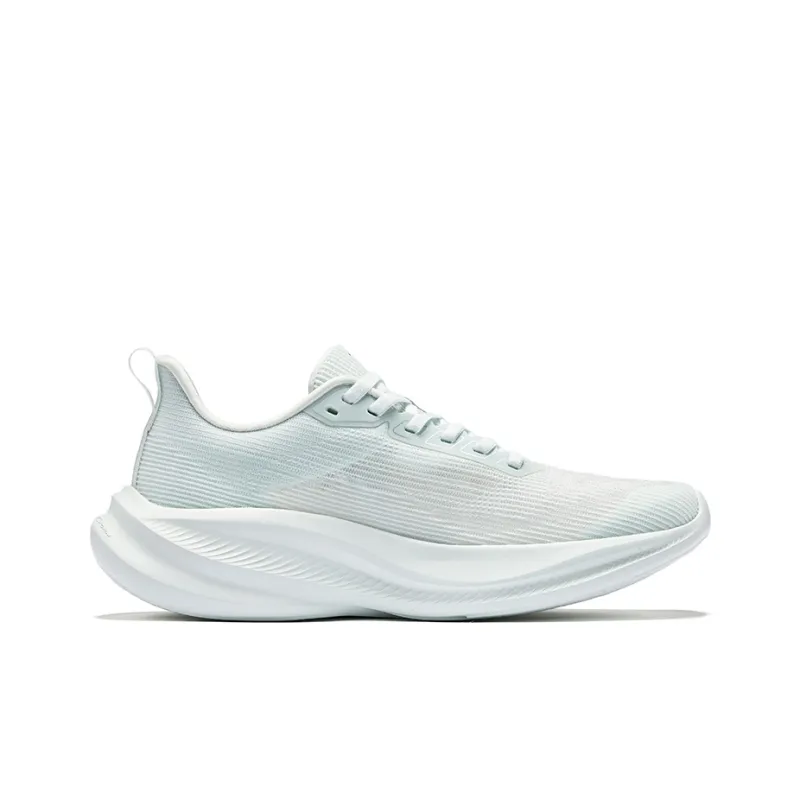 Erke Cushioning Lightweight Breathable Low-Top Training Running Shoes Women's Snowflake Paste Bright Silver-1