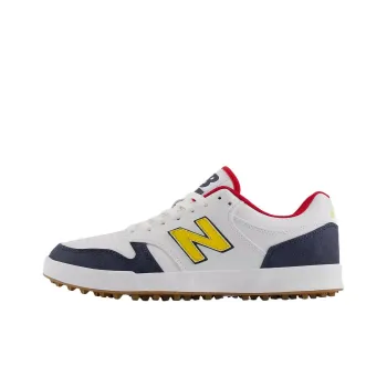 480 New Balance Spikeless Golf 'White Yellow Navy'