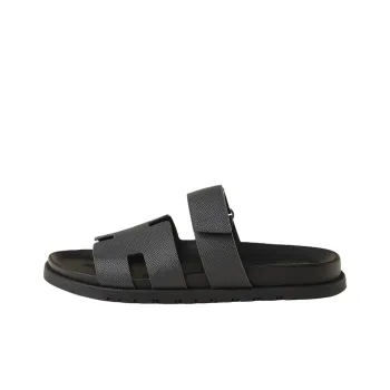 HERMES Chypre Slip Resistant Slide Slippers Men's Storm Gray