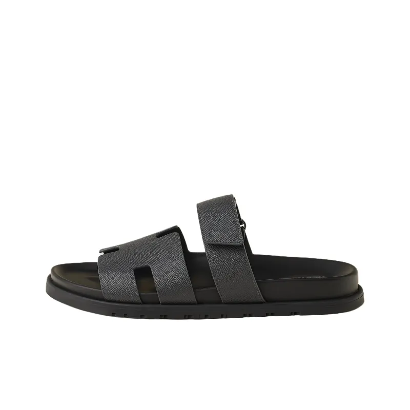 HERMES Chypre Slip Resistant Slide Slippers Men's Storm Gray-0